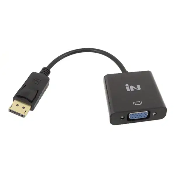 DisplayPort to VGA 무전원 영상 컨버터 블랙